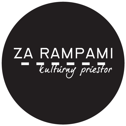 čierno biele logo ZA RAMPAMI